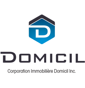 Logo Corporation immobilière Domicil | Réalisations | King Communications Logo Corporation immobilière Domicil | Réalisations | King Communications