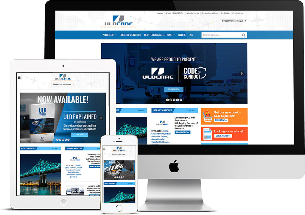 Site web ULD Care | Réalisations | King Communications Site web ULD Care | Réalisations | King Communications