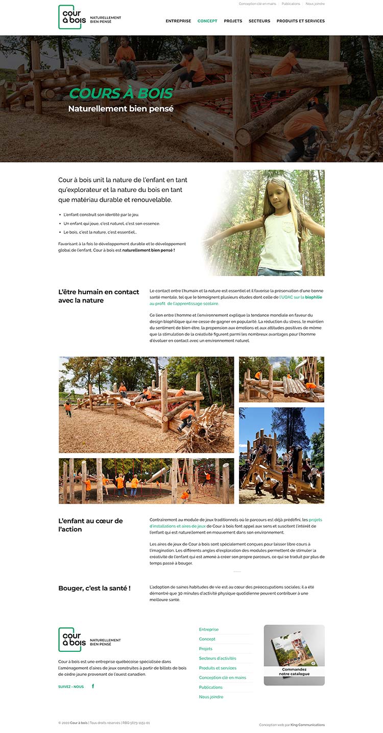 King Communications - Agence - Cour à bois King Communications - Agence - Cour à bois