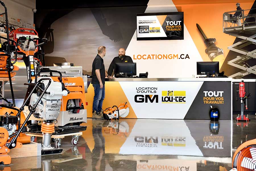 Location d'outils GM | Réalisations | King Communications