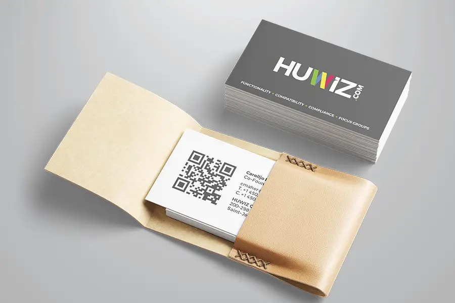Carte d'affaires | Huwiz | Réalisations | King Communications