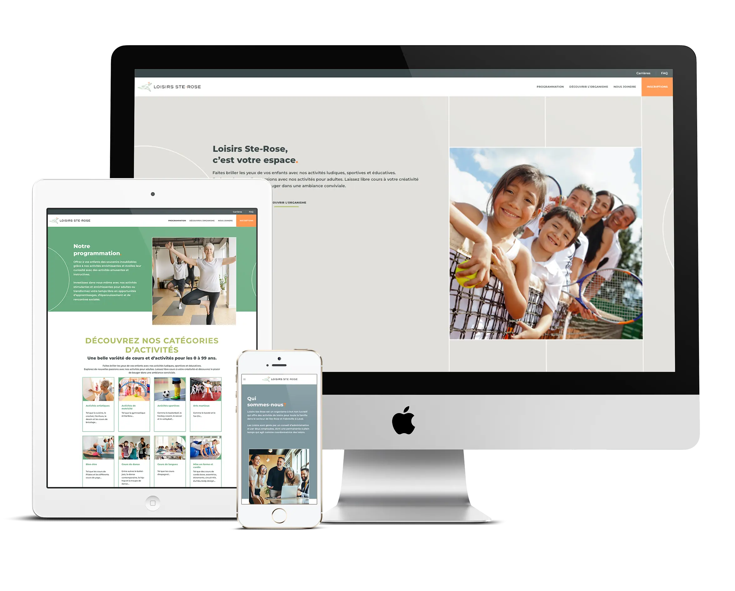Loisirs Ste-Rose | Réalisations | King Communications