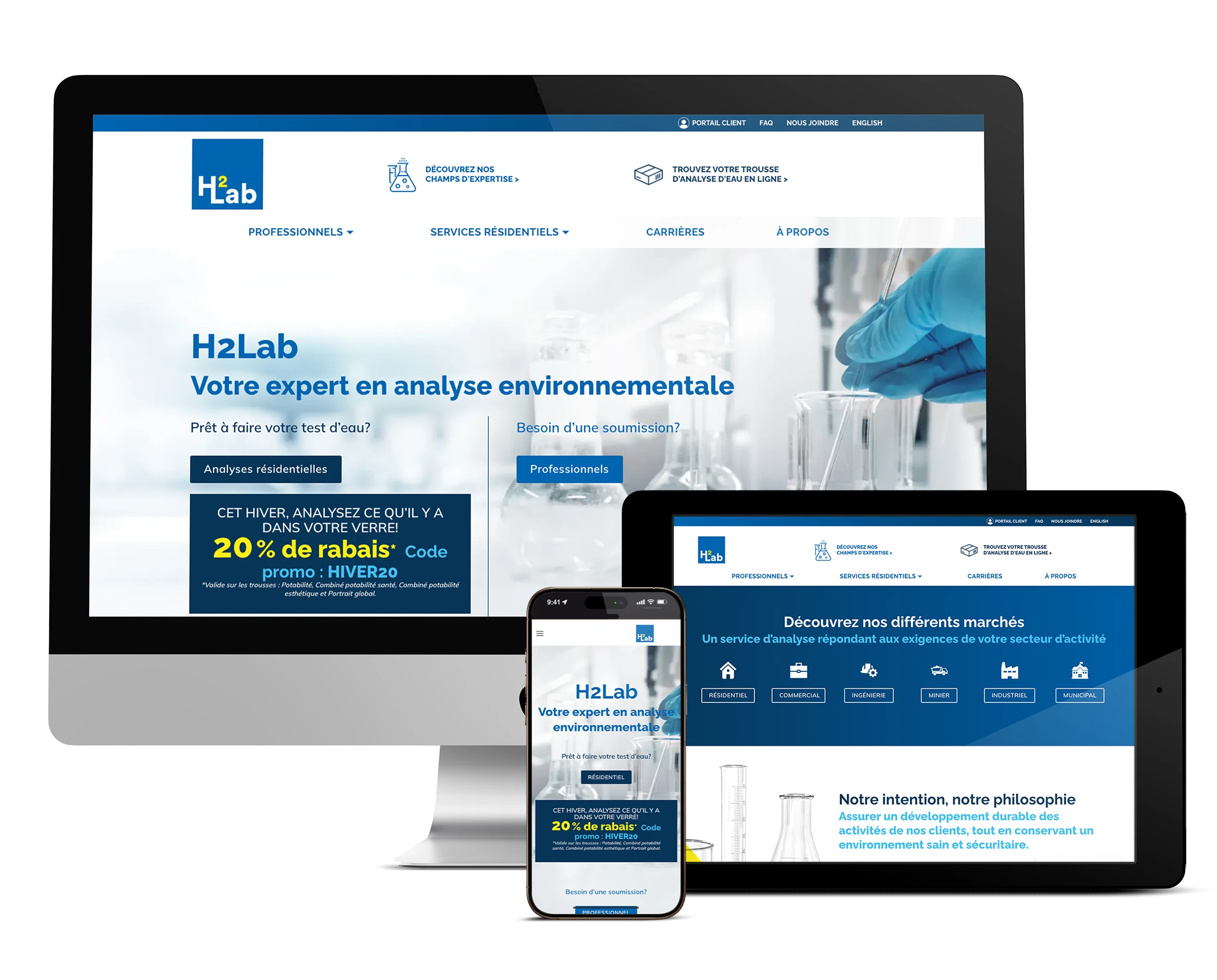 H2Lab | Réalisations | King Communications